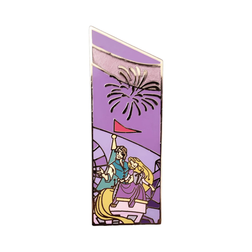 Rapunzel and Flynn Disney pin