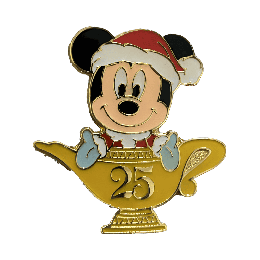 25th Anniversary - Magic Lamp - Mickey Disney pin