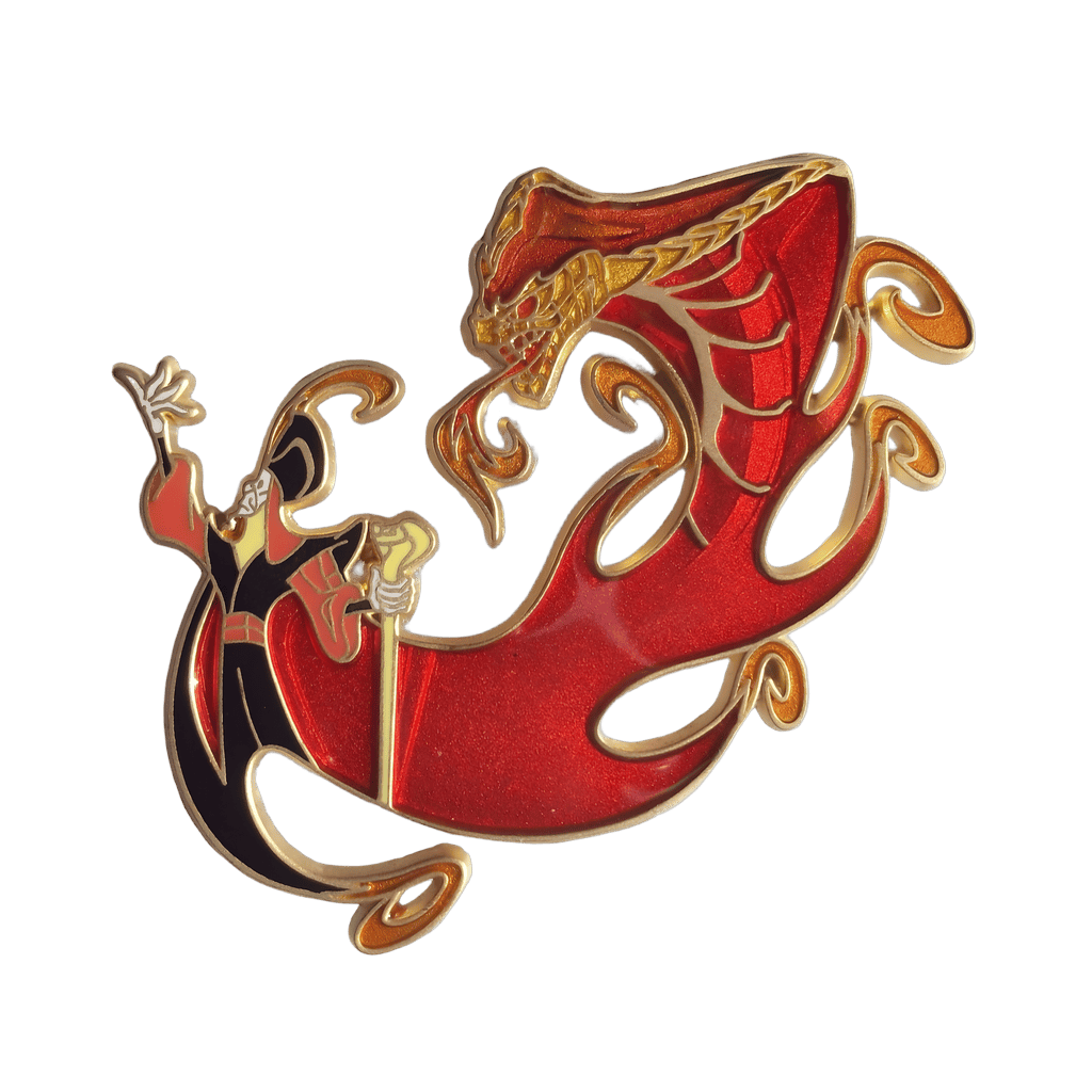 Jafar Turning Into Cobra Disney pin