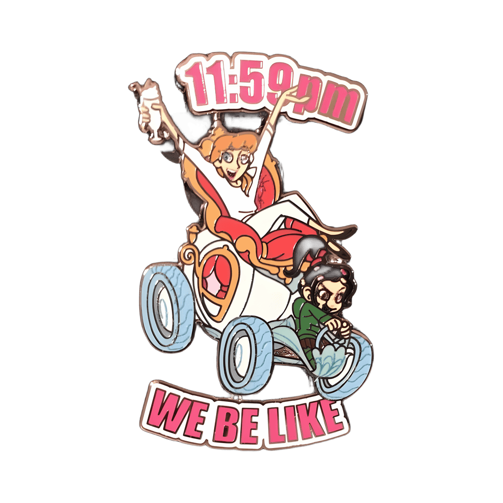 Cinderella & Vanellope - 11:59 pm We Be Like Disney pin