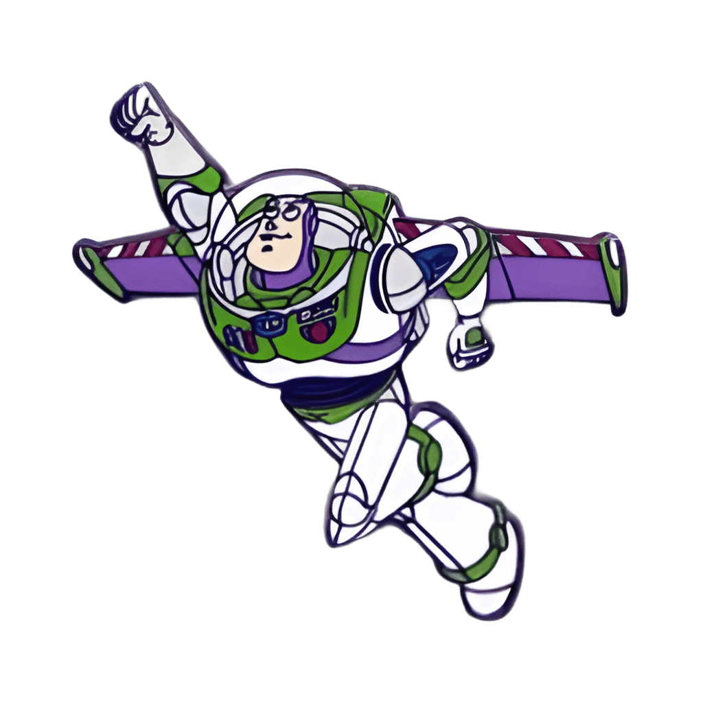 Buzz Lightyear - Flying - Disney Quest Disney pin