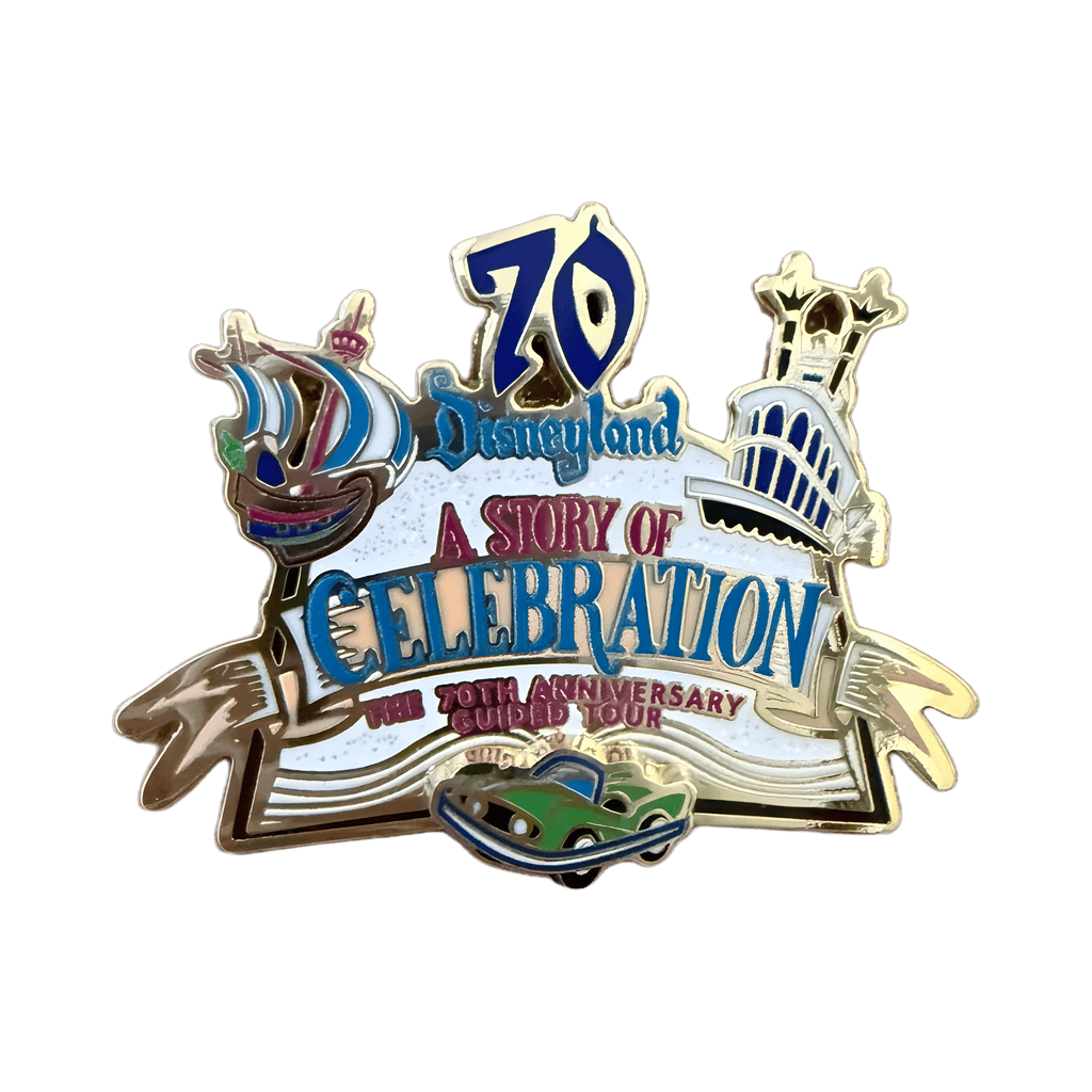 A Story of Celebration - Disneyland 70th Guided Tour Disney pin