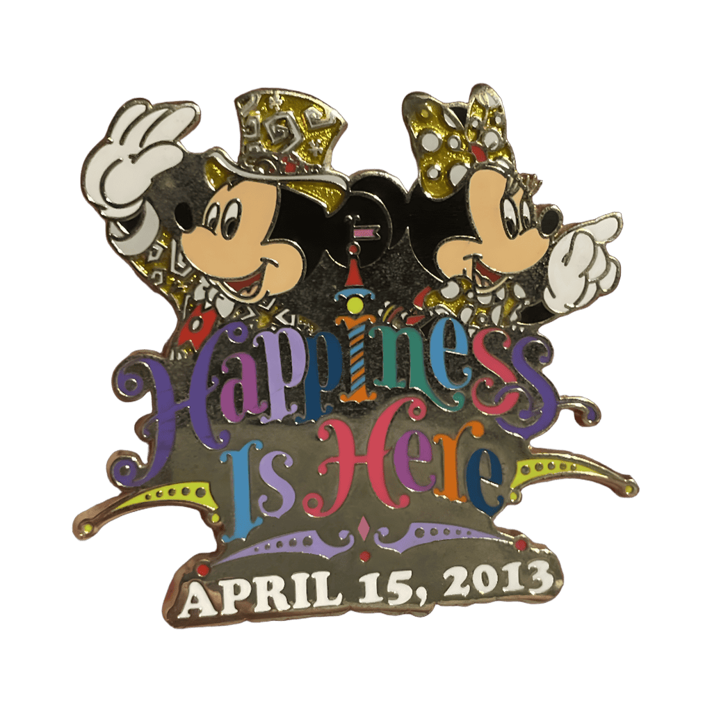 Mickey and Minnie Happiness is Here Disney pin