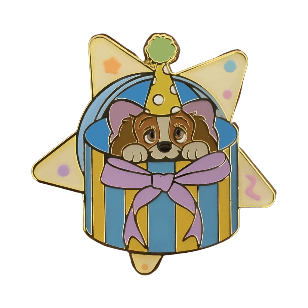 Lady in a Box Disney pin