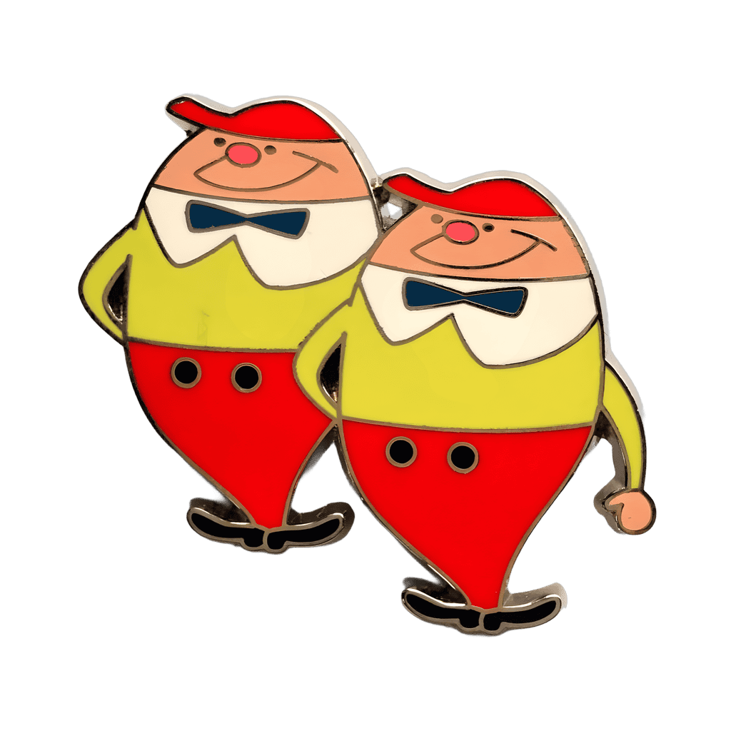 Tweedle Dee and Tweedle Dum Disney pin