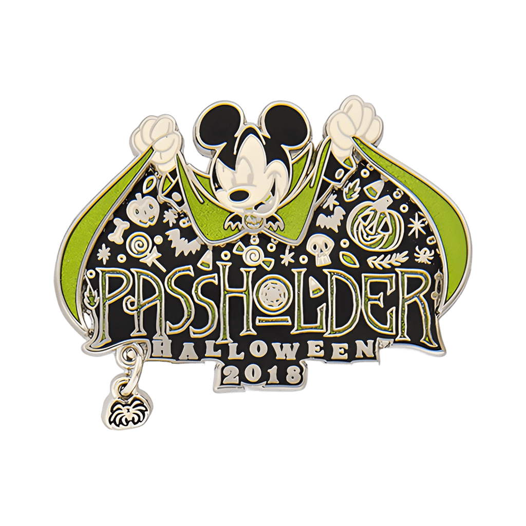 Annual Passholder Exclusive - Vampire Mickey Mouse Disney pin