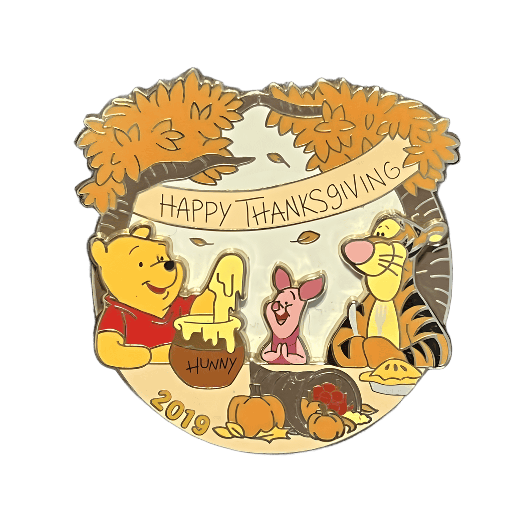 Winnie the Pooh, Piglet and Tigger Disney pin