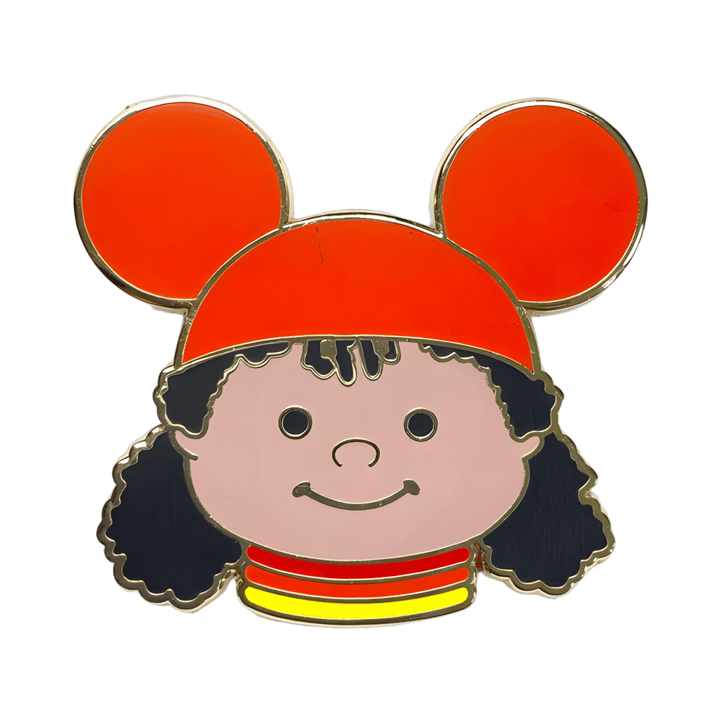Girl with Orange Hat Disney pin