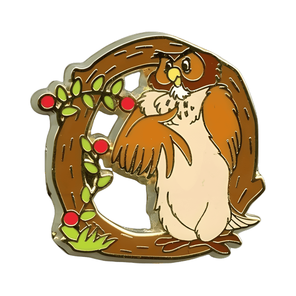 Letter O - Owl Disney pin