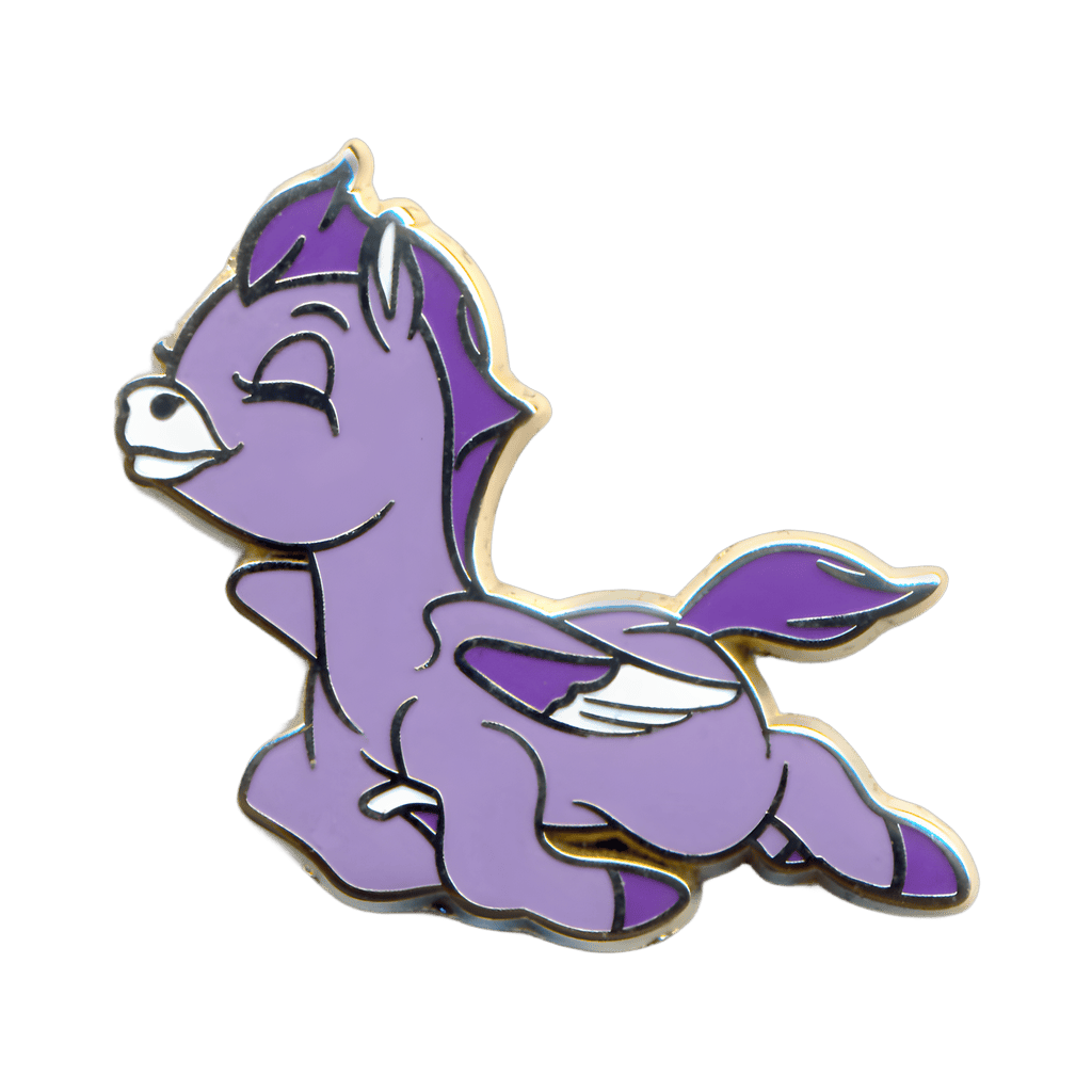 Purple Pegasus Disney pin