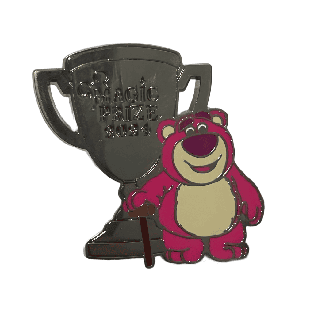 Lotso Silver Trophy Disney pin