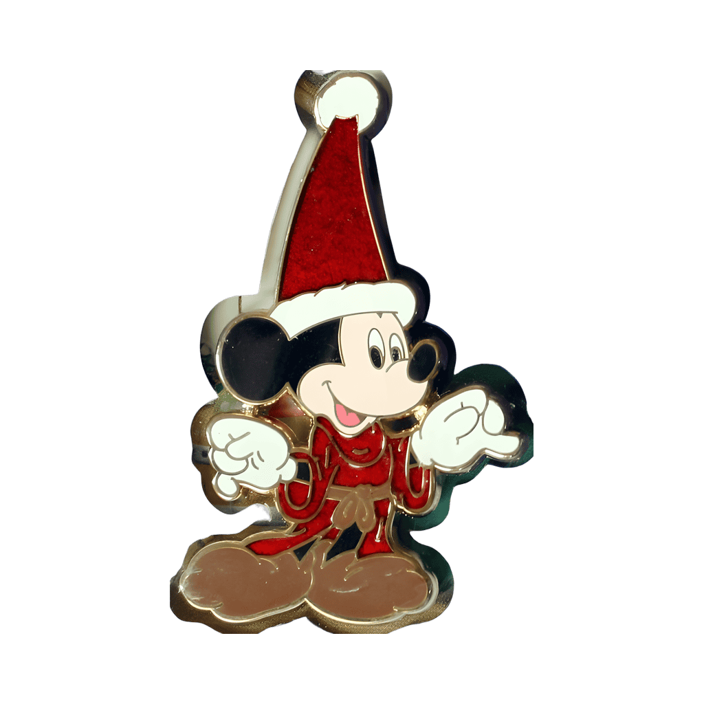 Mickey Pin & Christmas Card Disney pin