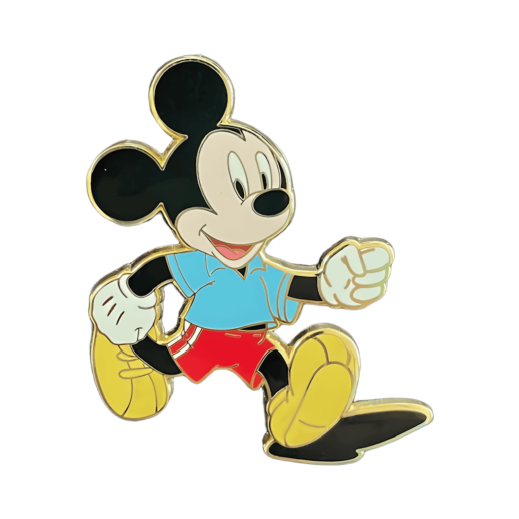 Mickey walking Disney pin