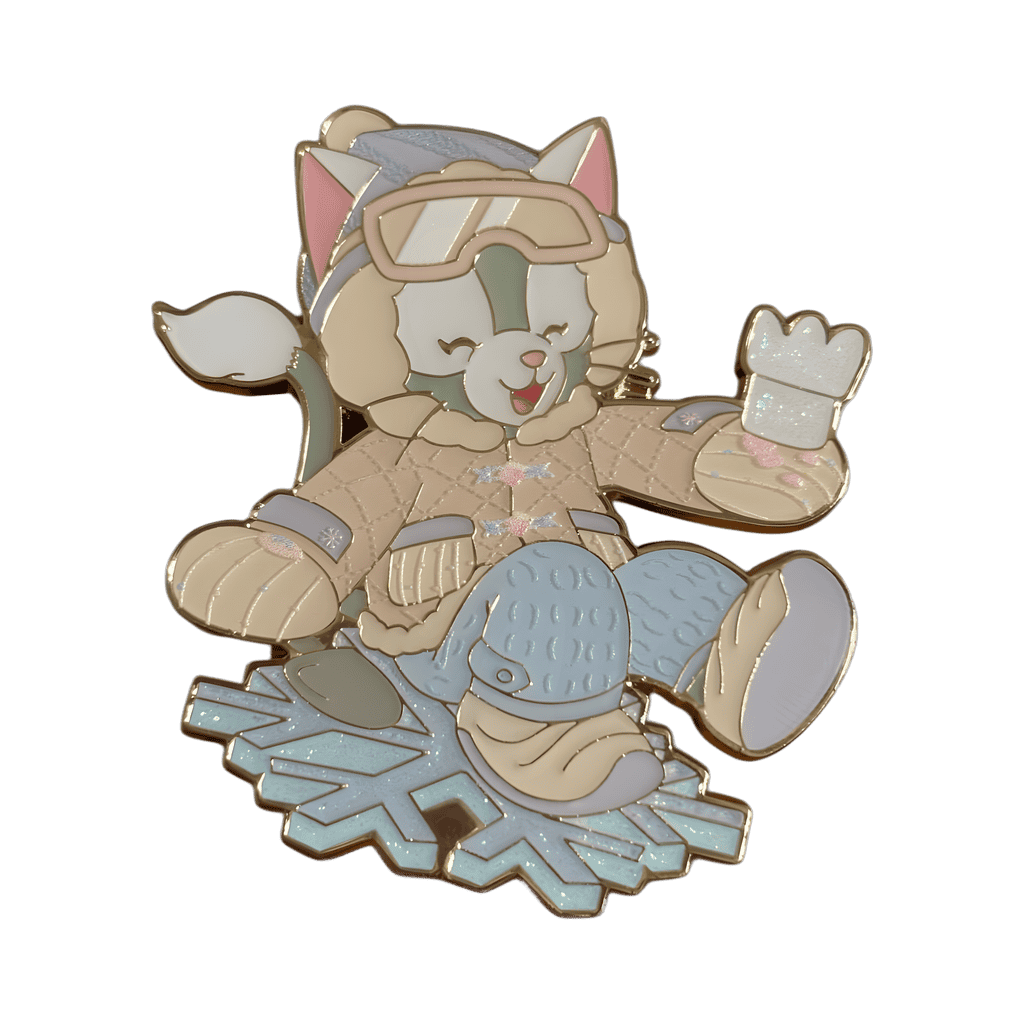 Gelatoni on Snowflake Disney pin