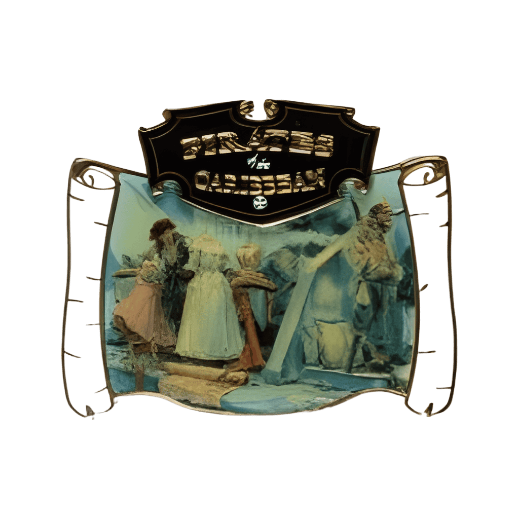 The Auction (Captain Jack Sparrow Hiding) Disney pin