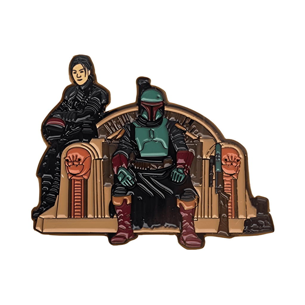Fennec and Boba Throne Disney pin