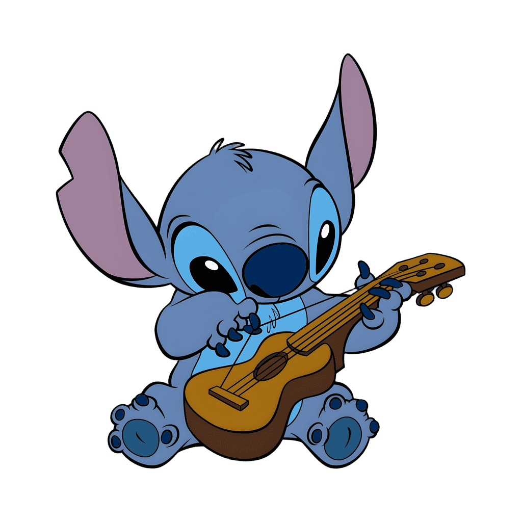 Stitch Playing a Ukulele - Y429 Disney pin