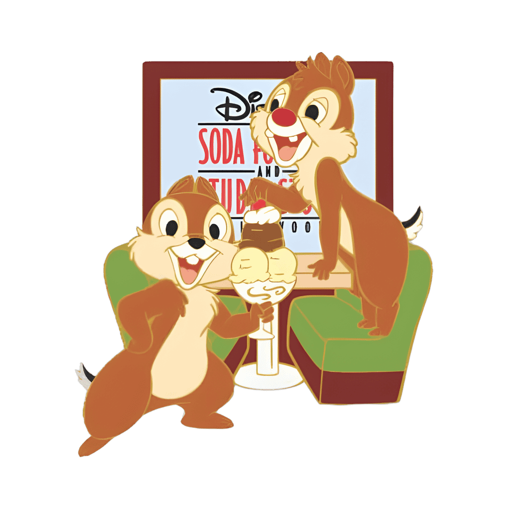 Chip and Dale Disney pin