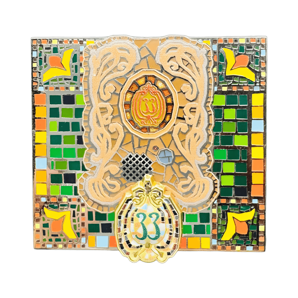 Door Knocker - Emerald 55th Anniversary Disney pin