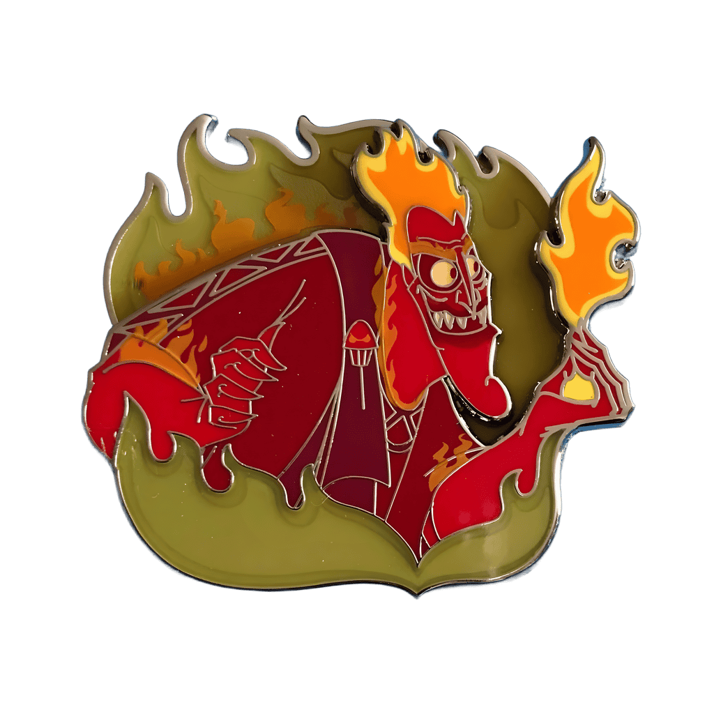 Hades - Red and Yellow Disney pin