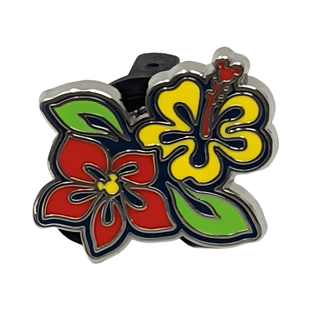 Polynesian Tropical Flowers Disney pin