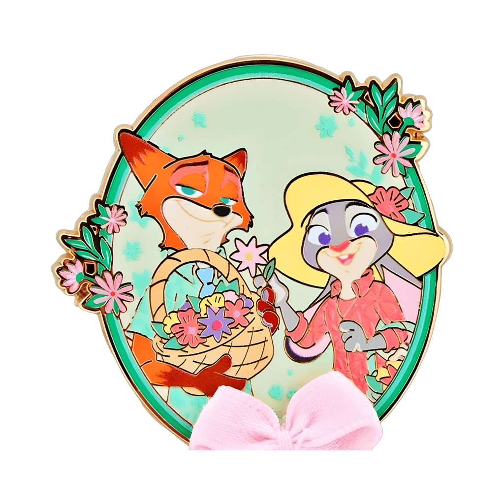 Zootopia Picking Flowers Disney pin