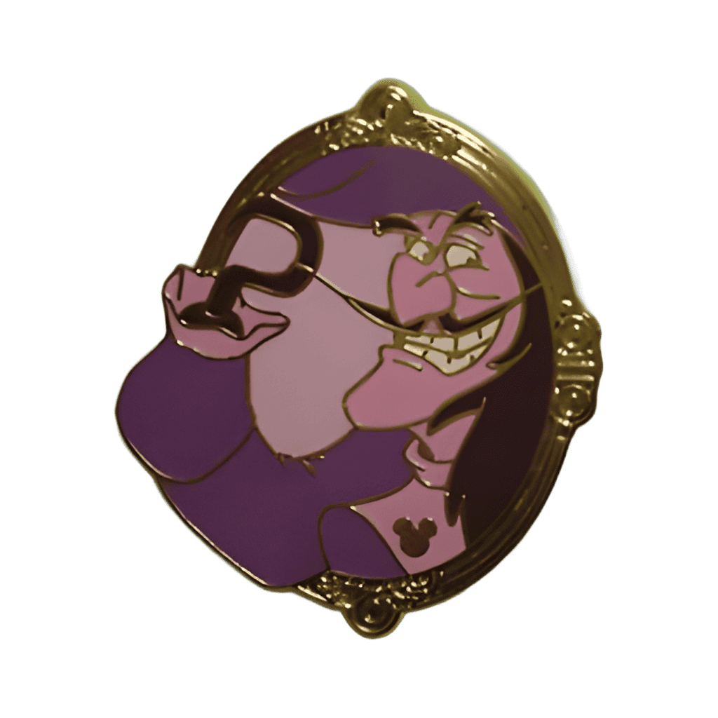 Captain Hook Disney pin