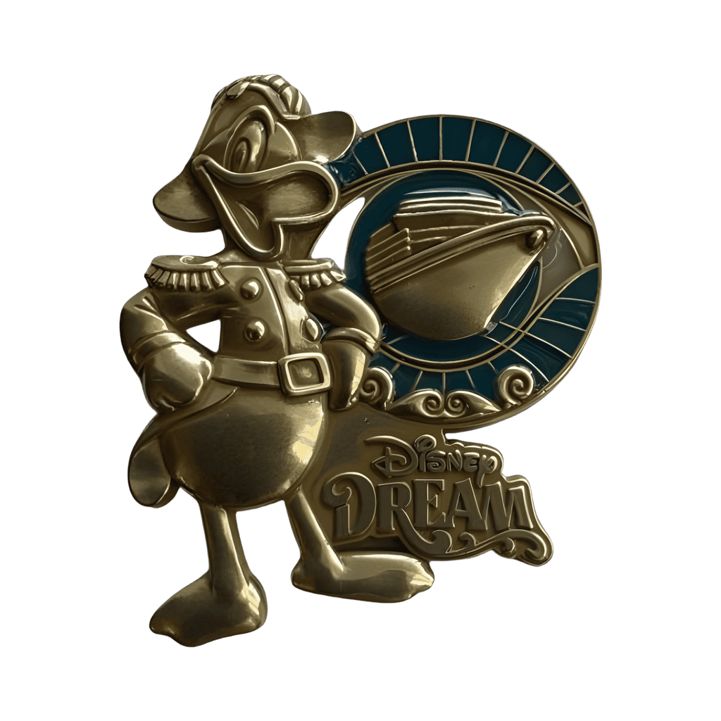Disney Dream Ship Atrium Statue - Donald Duck Disney pin