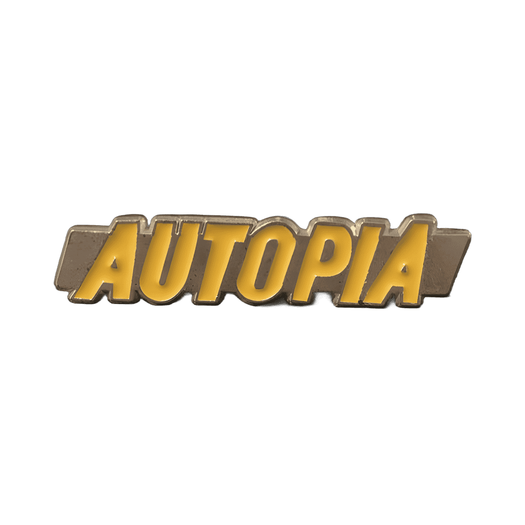 Autopia Logo Disney pin