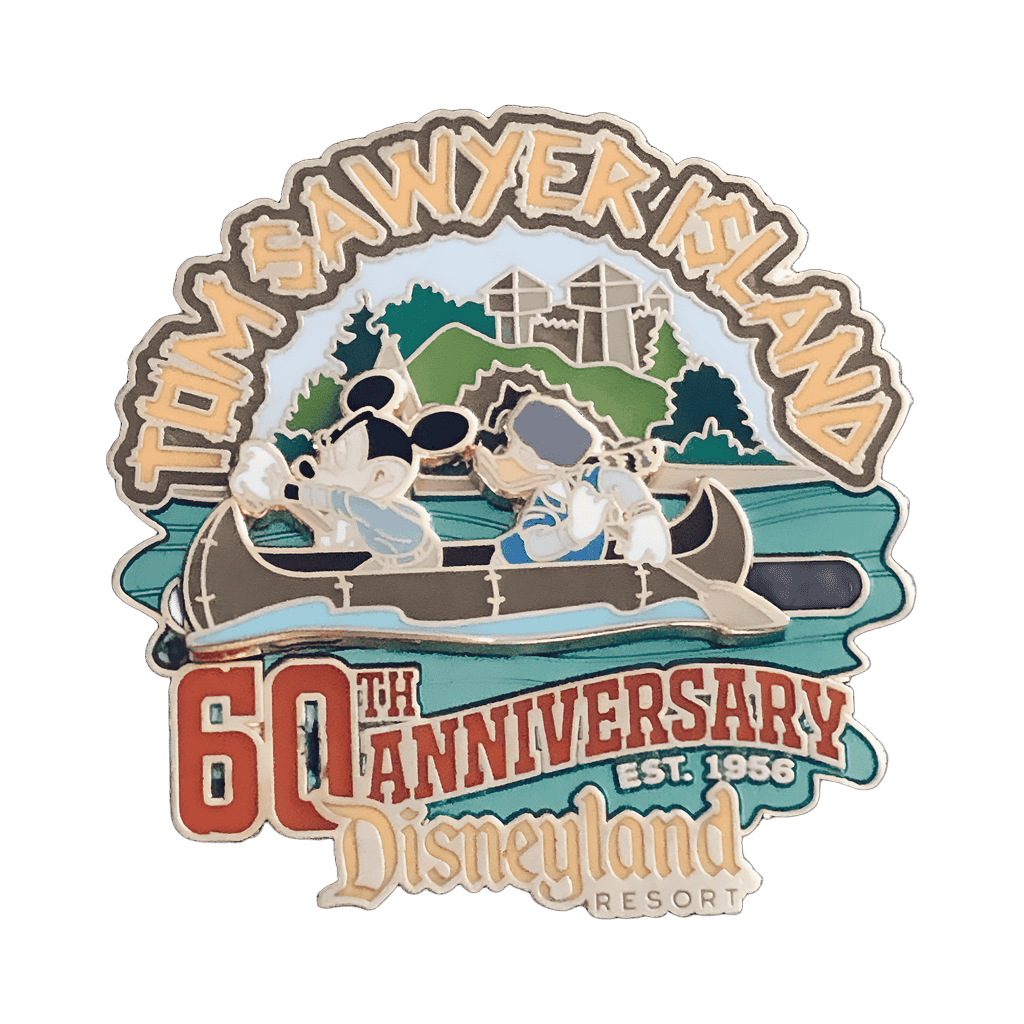 Tom Sawyer Island Disney pin
