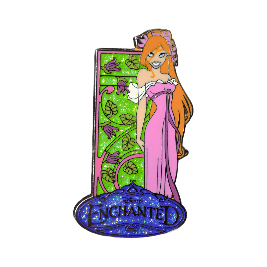Animated Giselle with Enchanted Logo Disney pin