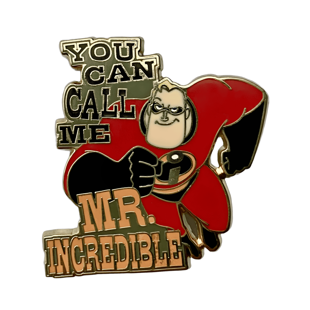 Mr. Incredible Disney pin