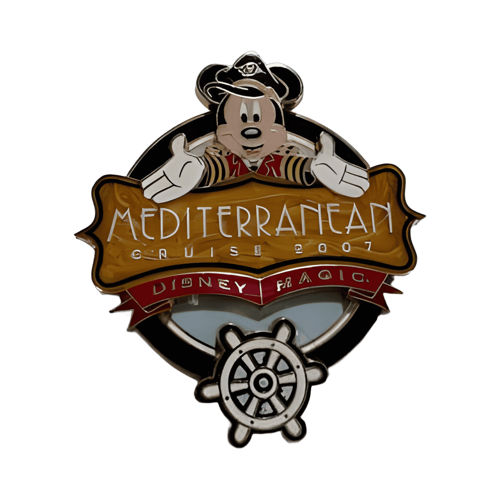 Captain Mickey Mouse Disney pin