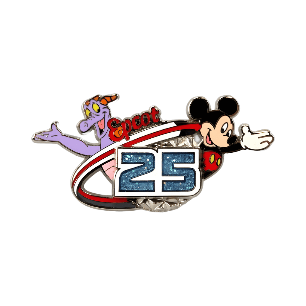 Mickey Mouse and Figment Disney pin