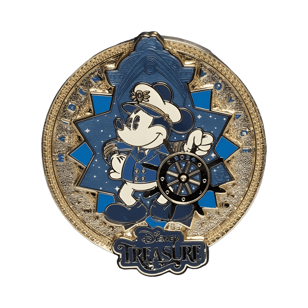 Maiden Voyage — Captain Mickey Disney pin