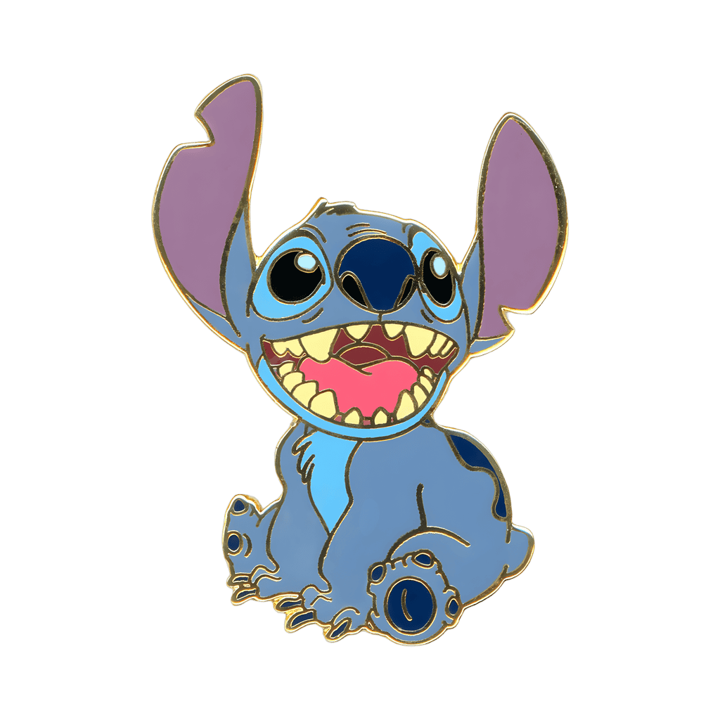 Stitch Sitting Disney pin