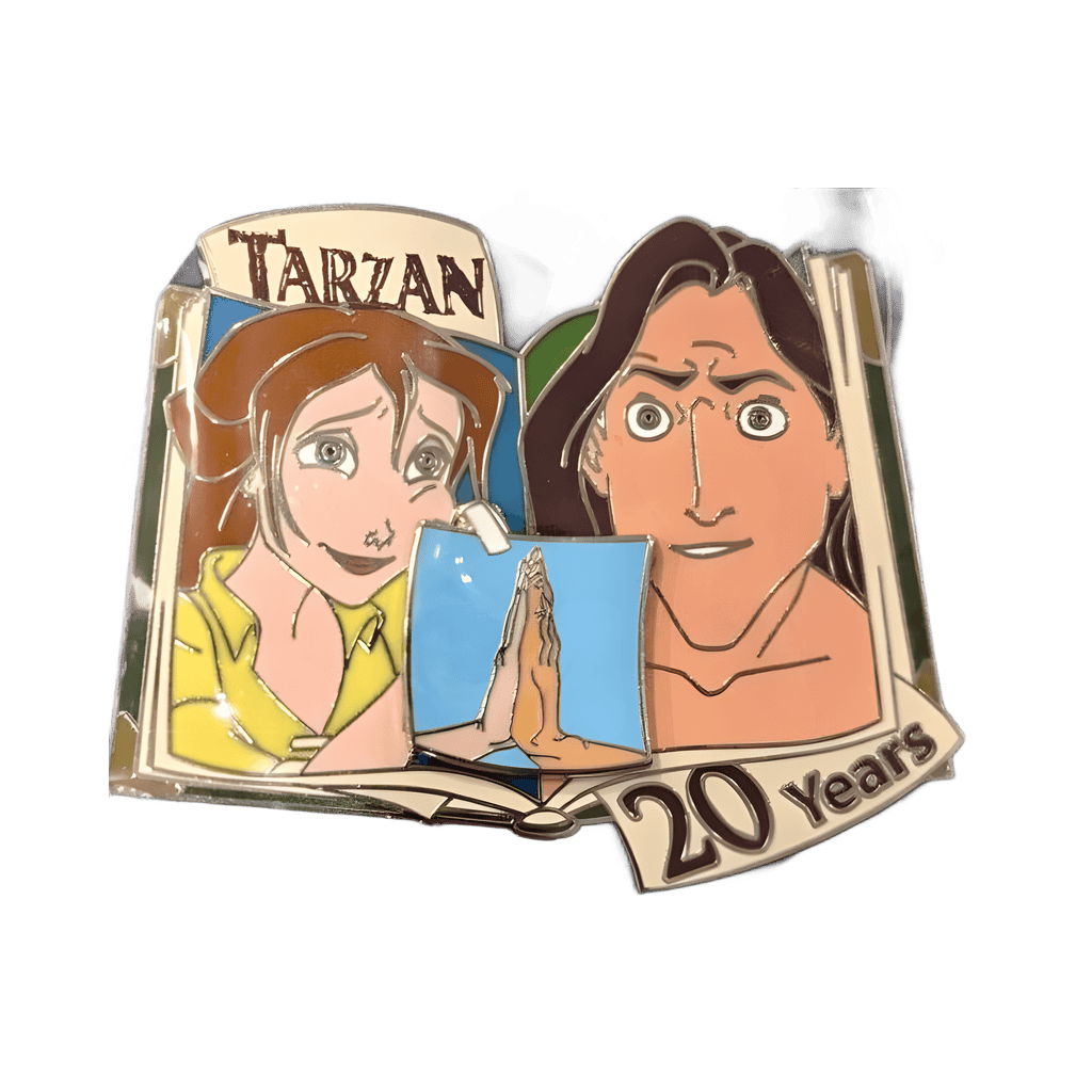 Tarzan & Jane Disney pin