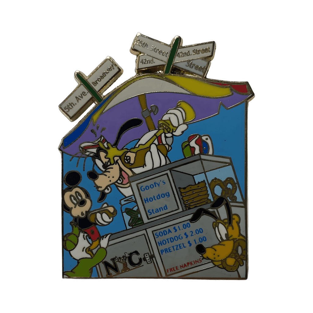 Goofy's Hot Dog Stand Disney pin