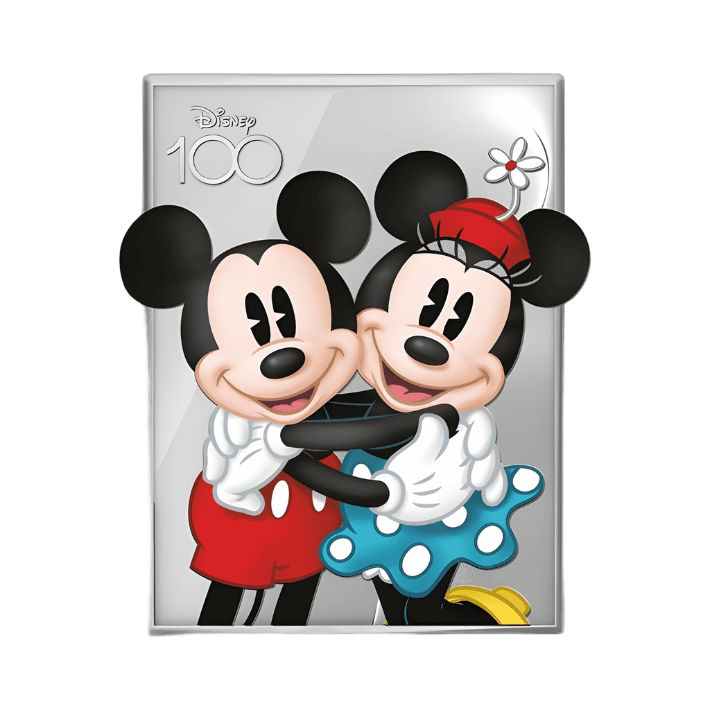 Mickey and Minnie Sculpted Pin Disney pin