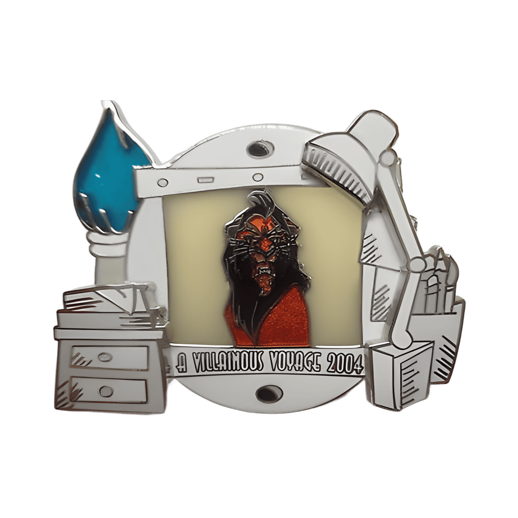 Scar Artist Palate Disney pin