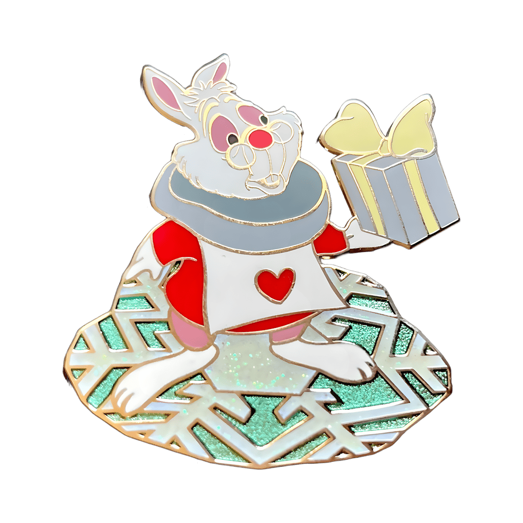 White Rabbit Disney pin