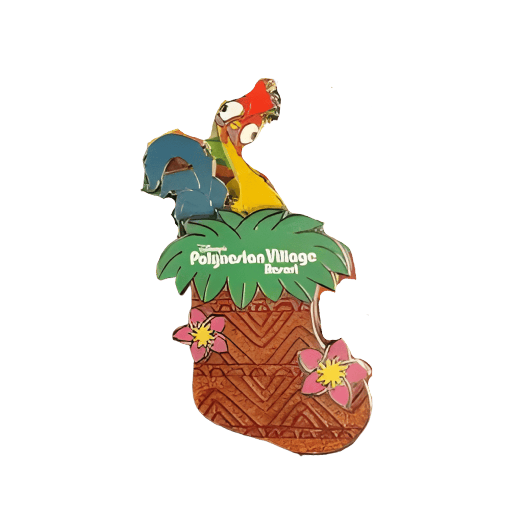 Hei Hei Polynesian Village Resort Christmas Stocking Disney pin