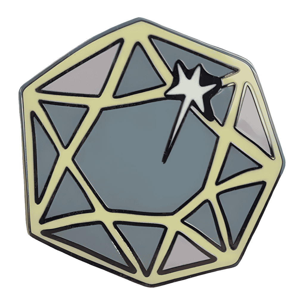 Diamond Disney pin