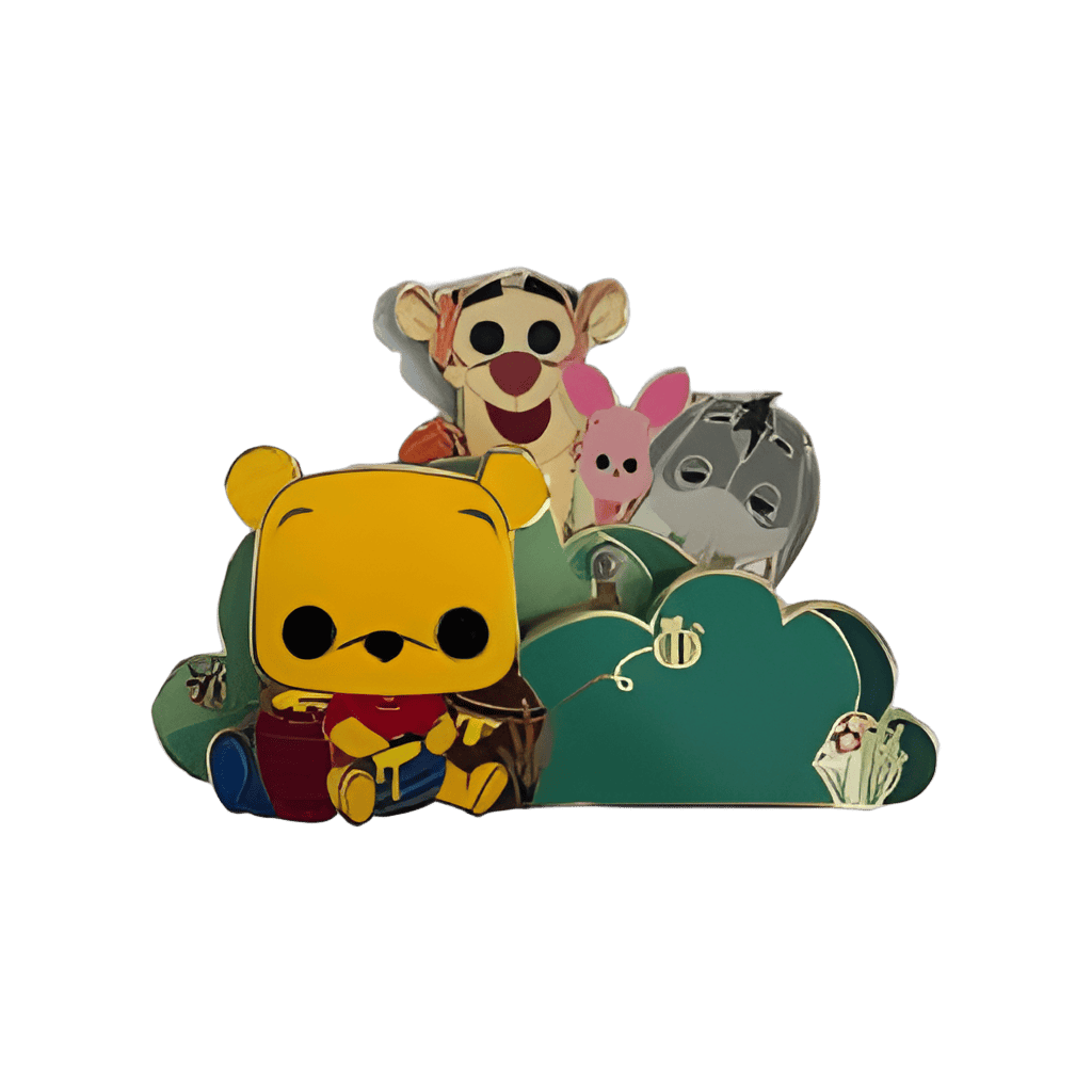 Pooh and Friends Peek-a-boo Disney pin