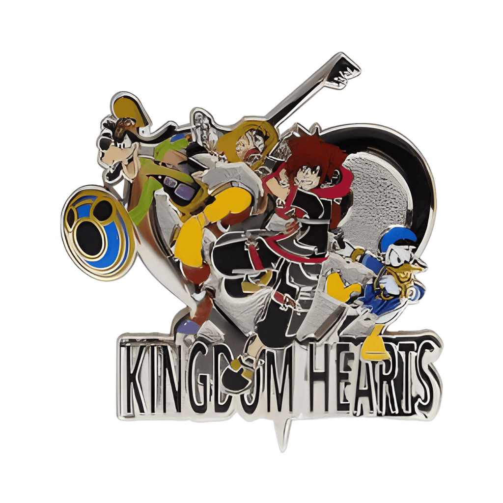 Sora, Donald, and Goofy Disney pin