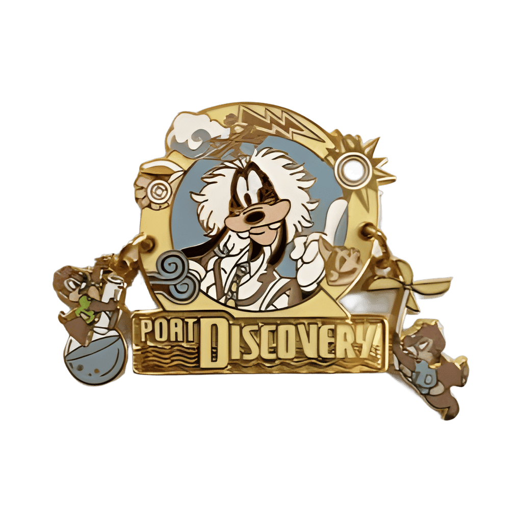 Port Discovery- Goofy with Chip & Dale Dangles Disney pin