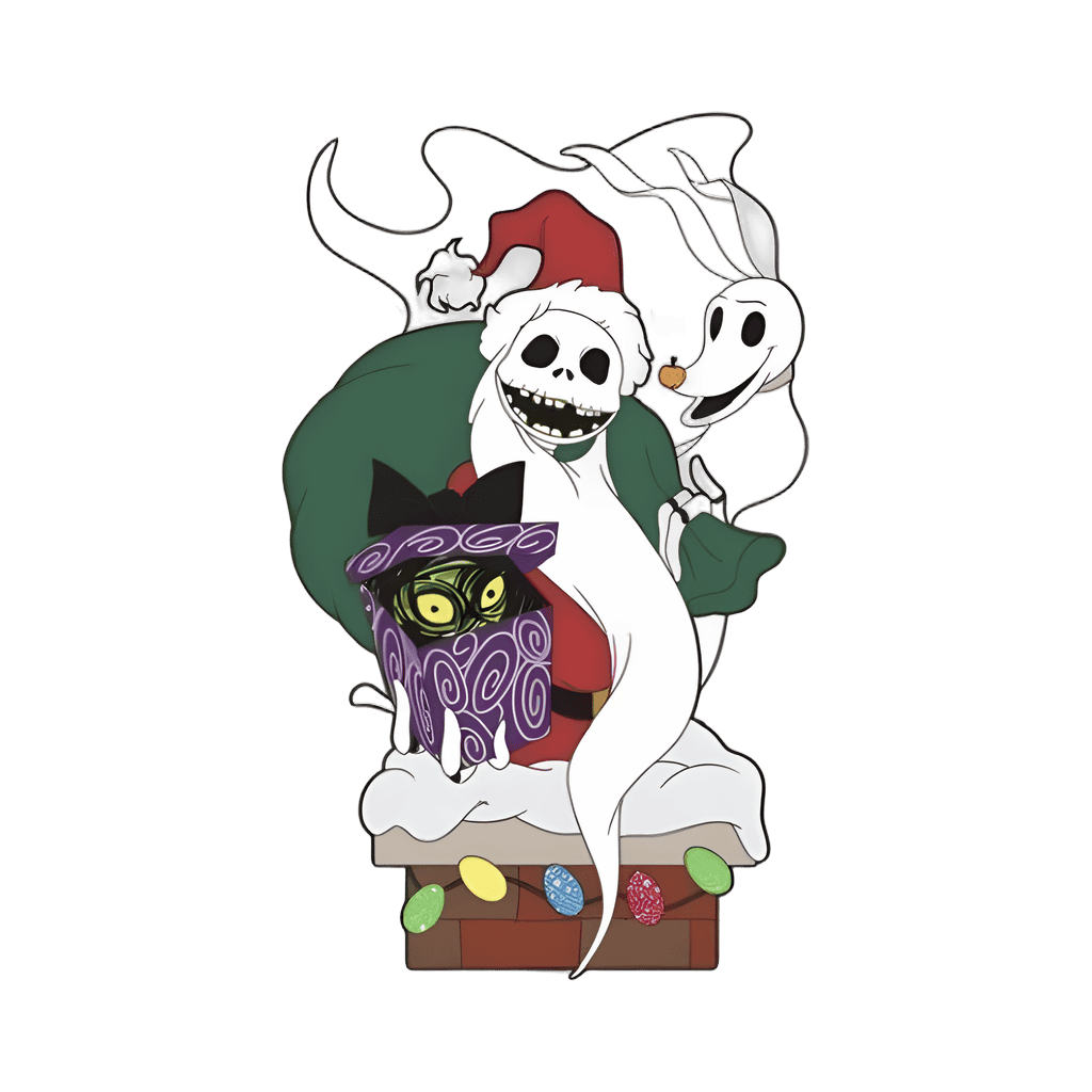Santa Jack & Zero Disney pin