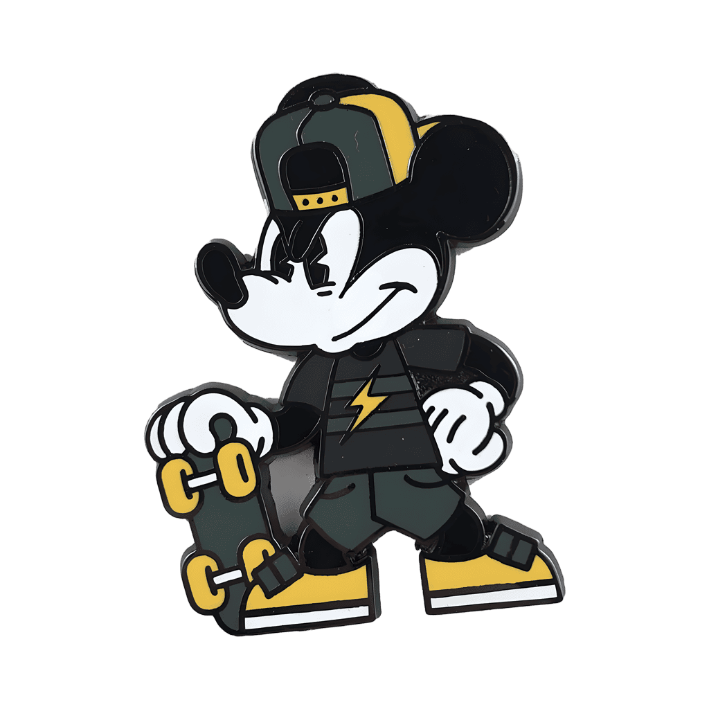 Mickey Mouse with Skateboard Disney pin