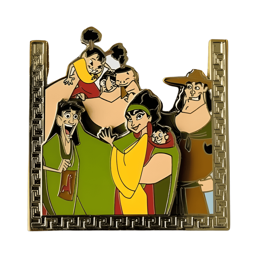 Pacha and Family Disney pin