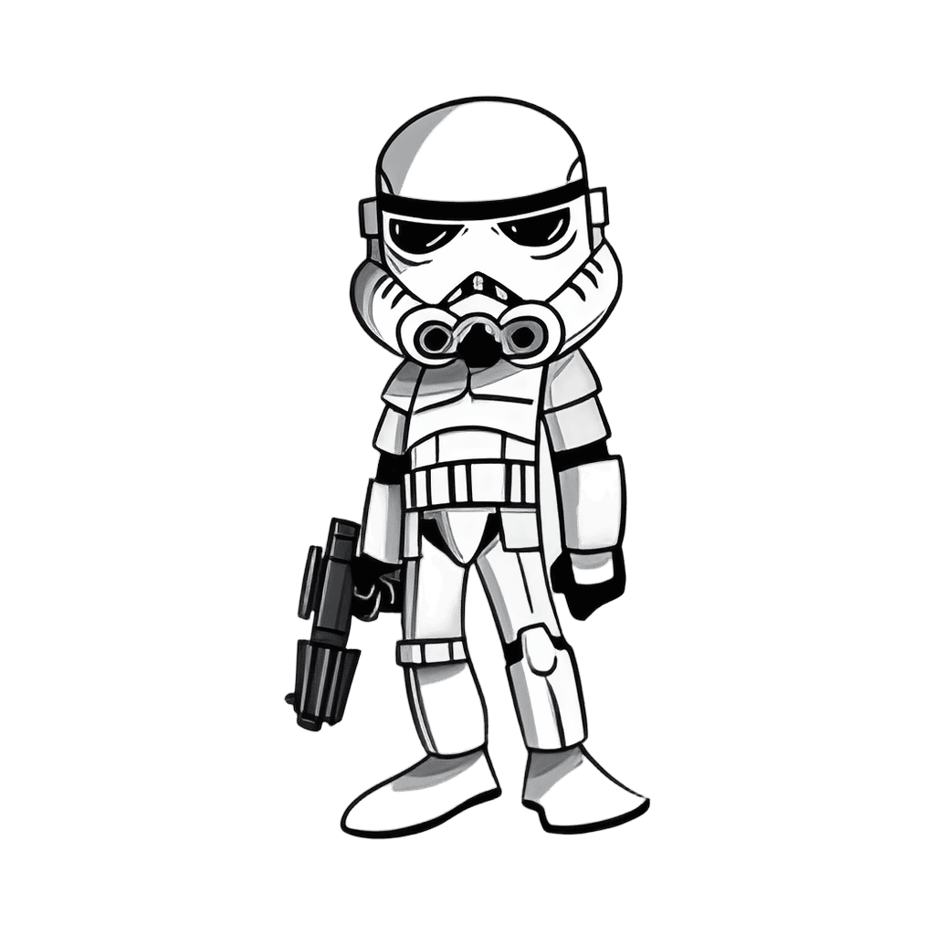 Storm Trooper Disney pin